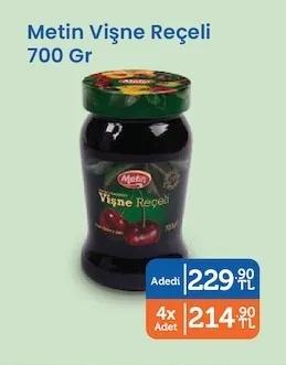 Metin Vişne Reçeli 700 Gr