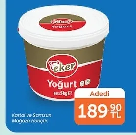 Eker Yoğurt 5 Kg