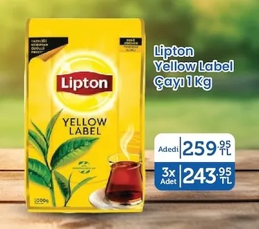 Lipton Yellow Label Çayı 1 Kg