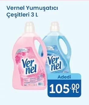 Vernel Yumuşatıcı Çeşitleri 3 L