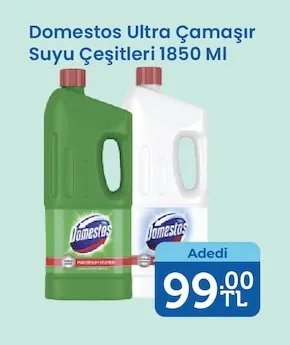 Domestos Ultra Çamaşır Suyu Çeşitleri 1850 Ml
