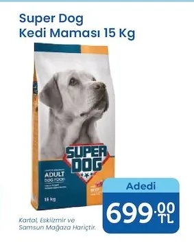 Super Dog Kedi Maması 15 Kg