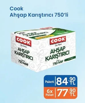 Cook Ahşap Karıştırıcı 750'Li