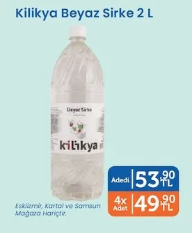 Kilikya Beyaz Sirke 2 L