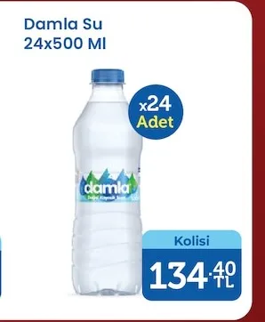Damla Su 24X500 Ml