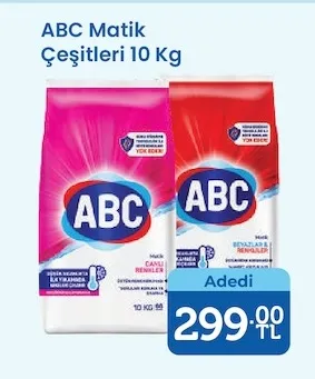 Abc Matik Çeşitleri 10 Kg
