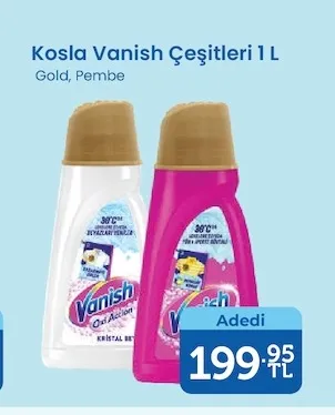 Kosla Vanish Çeşitleri 1 L Gold, Pembe