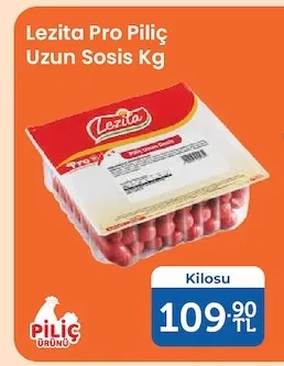Lezita Pro Piliç Uzun Sosis Kg