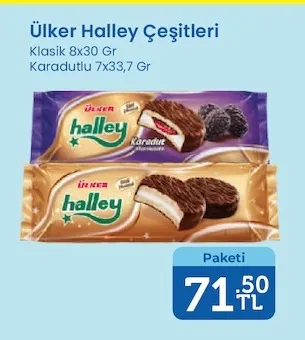 Ülker Halley Çeşitleri