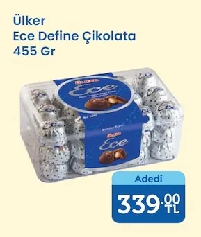 Ülker Ece Define Çikolata 455 Gr