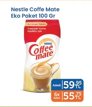 Nestle Coffe Mate Eko Paket 100 Gr
