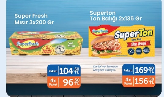 Super Fresh Mısır 3X200 Gr