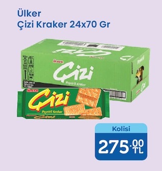 Ülker Çizi Kraker 24X70 Gr
