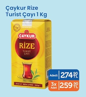 Çaykur Rize Turist Çayı 1 Kg