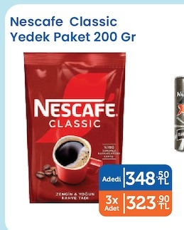 Nescafe Classic Yedek Paket 200 Gr