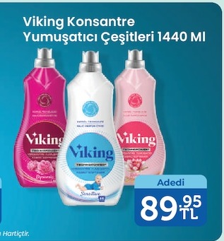 Viking Konsantre Yumuşatıcı Çeşitleri 1440 Ml