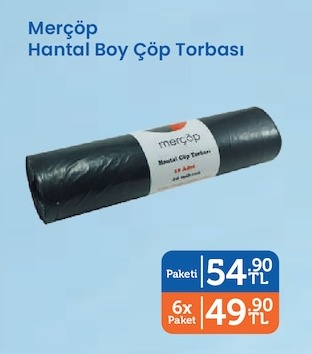 Merçöp Hantal Boy Çöp Torbası