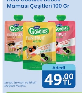 Hero Goodies Bebek Mamasi Cesitleri 100 Gr