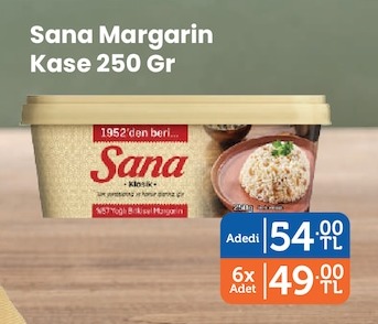 Sana Margarin Kase 250 Gr