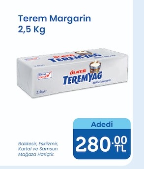 Tarem Margarin 2,5 Kg