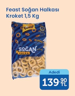 Feast Soğan Halkası Kroket 1,5 Kg