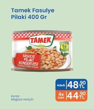 Tamek Fasulye Pilaki 400 Gr