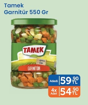 Tamek Garnitür 550 Gr