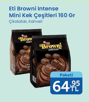 Eti Browni Intense Mini Kek Çeşitleri 160 Gr