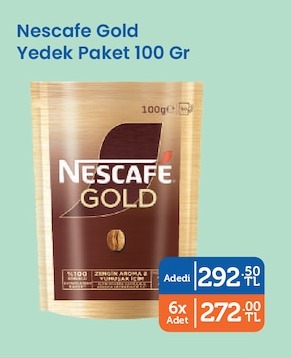 Nescafe Gold Yedek Paket 100 Gr