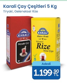 Karali Çay Çeşitleri 5 Kg