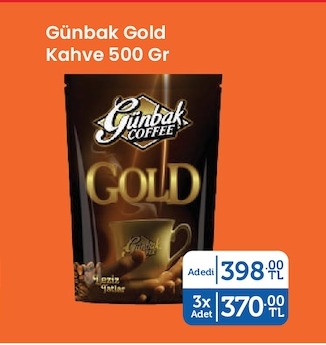 Günbak Gold Kahve 500 Gr