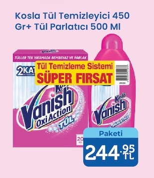Kosla Tül Temizleyici 450 Gr+ Tül Parlatıcı 500 Ml