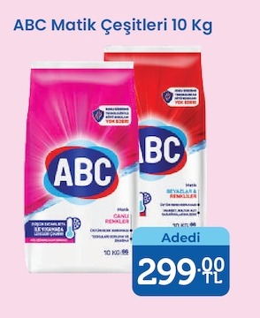 Abc Matik Çeşitleri 10 Kg