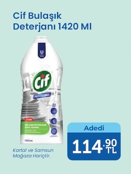 Cif Bulaşık Deterjanı 1420 Ml