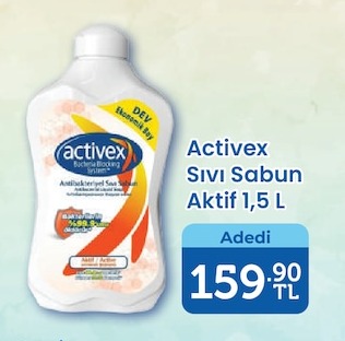Activex Sıvı Sabun Aktif 1,5 L