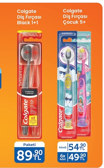 Colgate Diş Fırçası Black 1+1