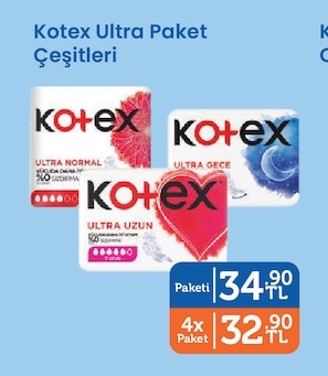 Kotex Ultra Paket Çeşitleri