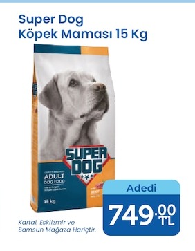 Super Dog Köpek Maması 15 Kg
