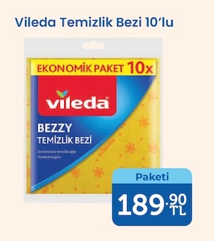 Vileda Temizlik Bezi 10'Lu