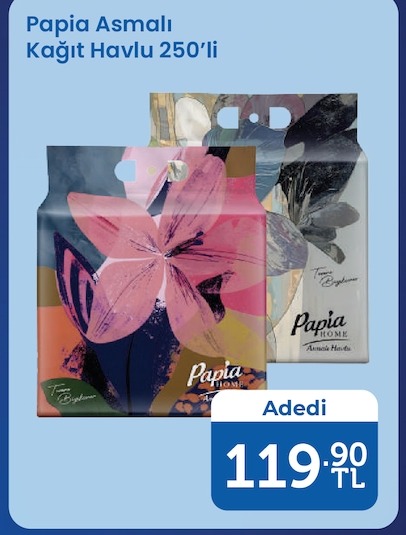 Papia Asmalı Kağıt Havlu 250'Li