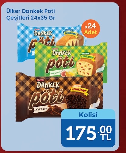 Ulker Dankek Poti Cesitleri 24X35 Gr