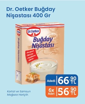 Dr. Oetker Buğday Nişastası 400 Gr