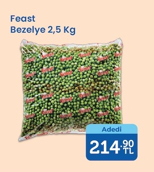 Feast Bezelye 2,5 Kg