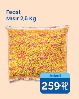 Feast Mısır 2,5 Kg