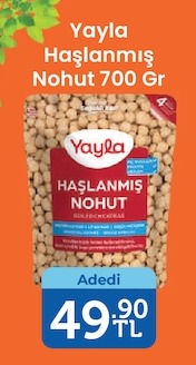 Yayl Haşlanmiş Nohut 700 Gr