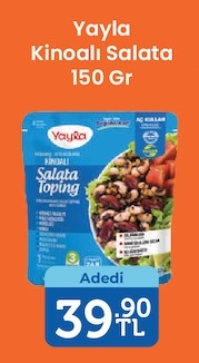 Yayl Kinoa Salata 150 Gr