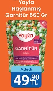 Yayla Haşlanmış Garnitür 560 Gr