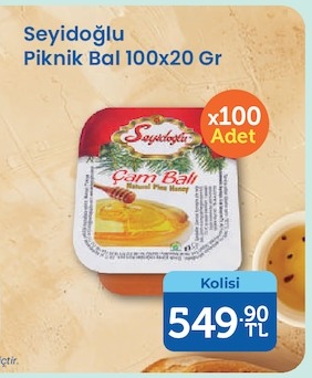 Seyidoglu Piknik Bal 100X20 Gr
