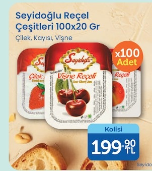 Seyidoğlu Reçel Çeşitleri 100X20 Gr