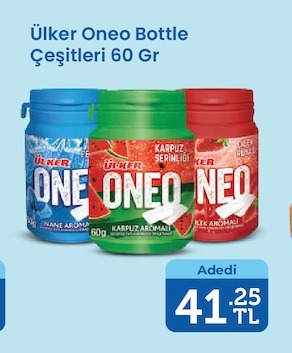 Ülker Oneo Bottle Çeşitleri 60 Gr
